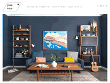 Tablet Screenshot of formandfield.com